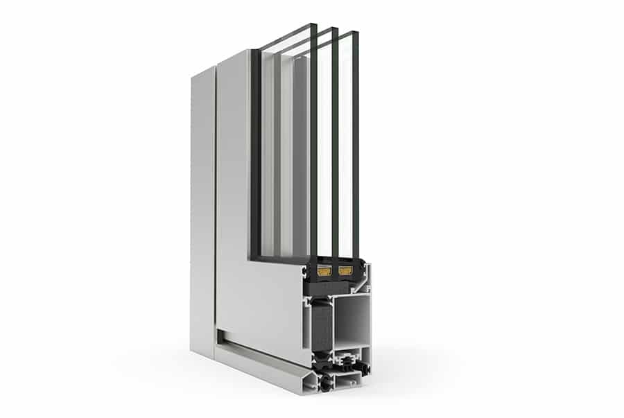 Cortizo Millennium Plus 70 – détail du profil